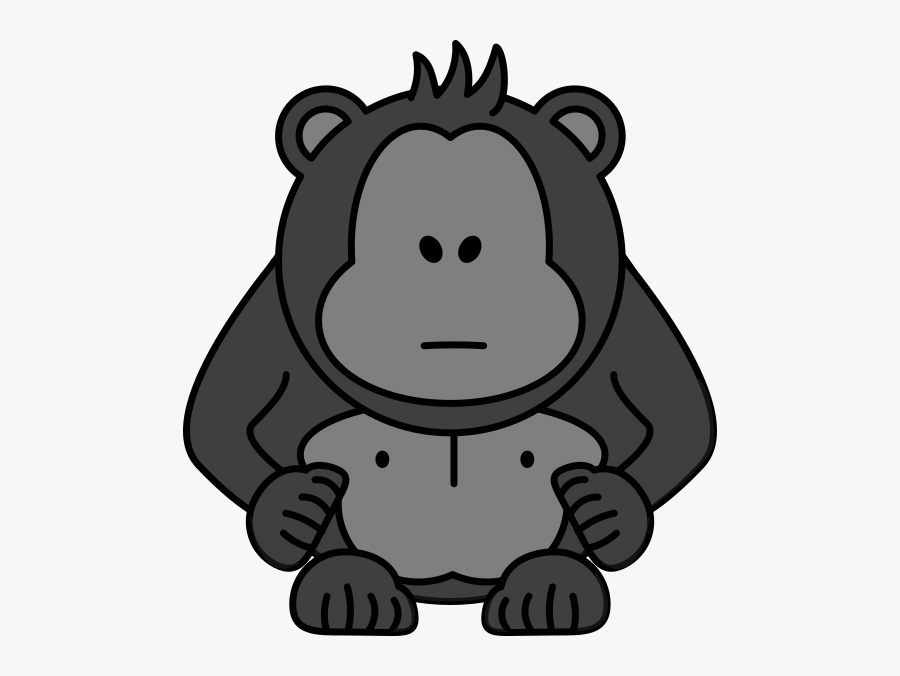 Gorilla Clipart Png - Gorilla Clipart, Transparent Clipart