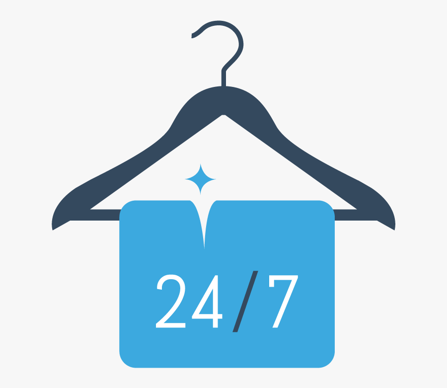 Zoom Into 24/7 Dry Cleaning And Laundry - Dry Cleaning Laundry Logo Png, Transparent Clipart