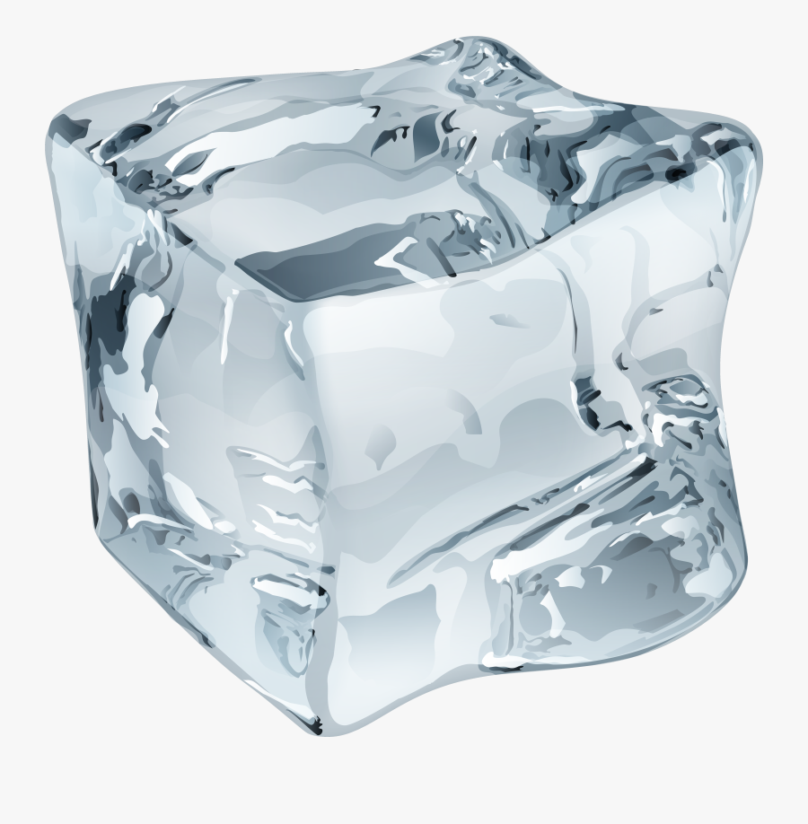 Large Ice Cube Png Clip Art - Frozen Transparent Ice Cube, Transparent Clipart