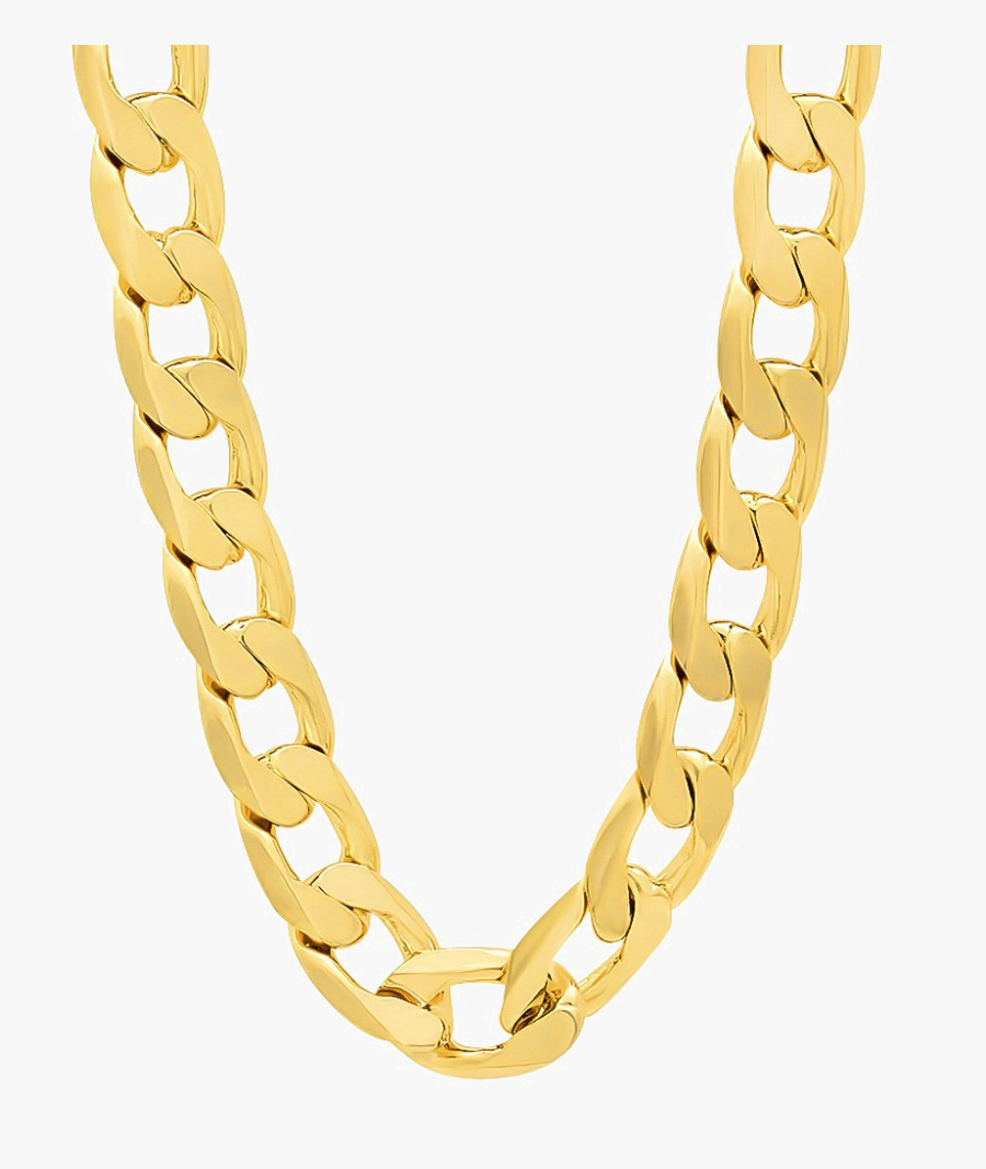 Chain Vector Transparent Background - Transparent Background Gold Necklace Png, Transparent Clipart