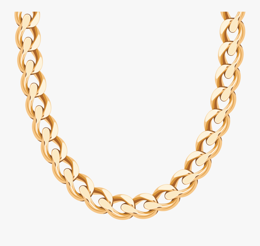 Transparent Choker Necklace Png - Heavy Gold Chain Designs For Mens, Transparent Clipart