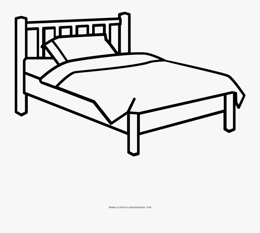 Education Bed Coloring Pages Bed Png Drawing Free