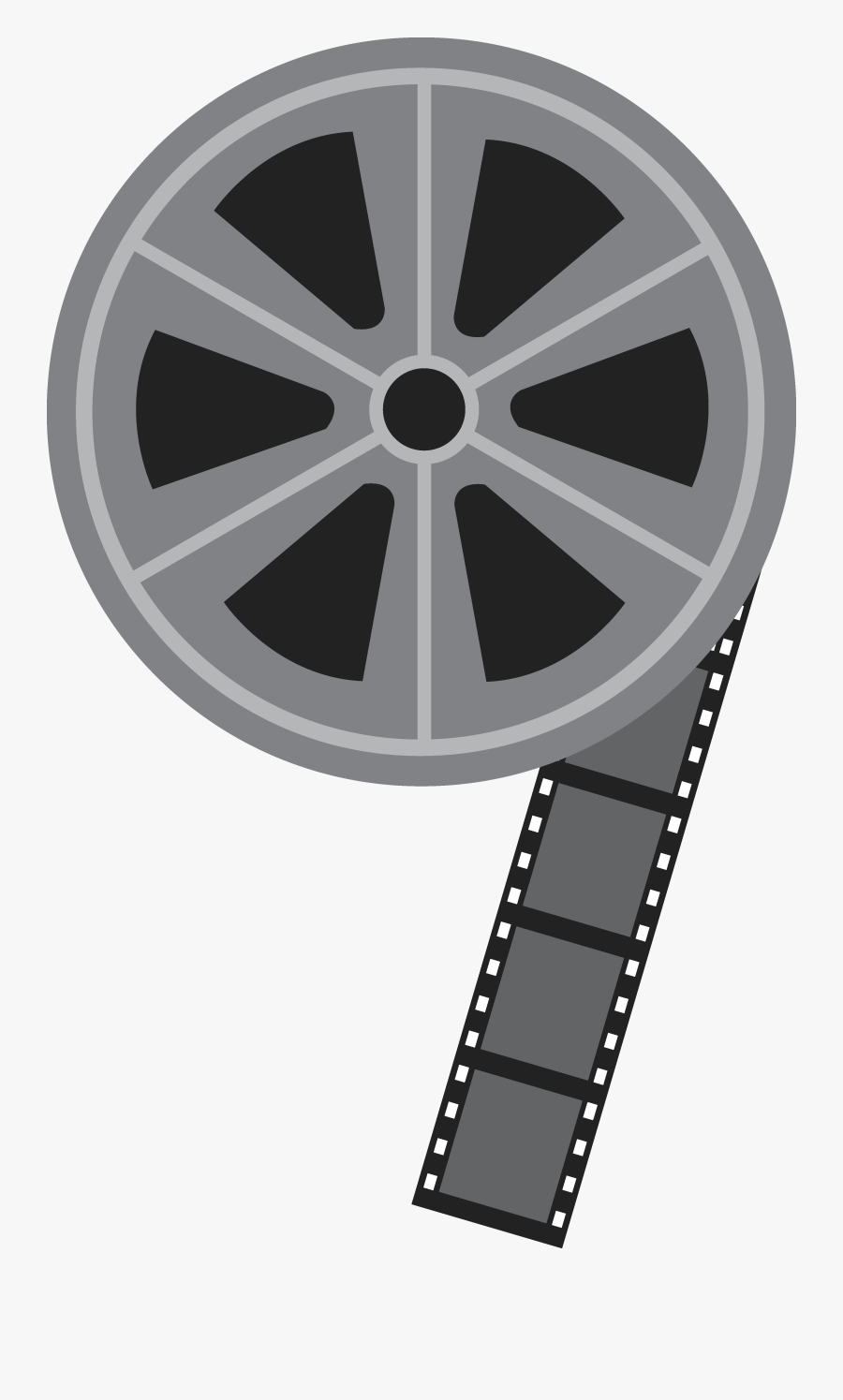 Film Reel Free Clip Art - Clip Art Movie Reel, Transparent Clipart