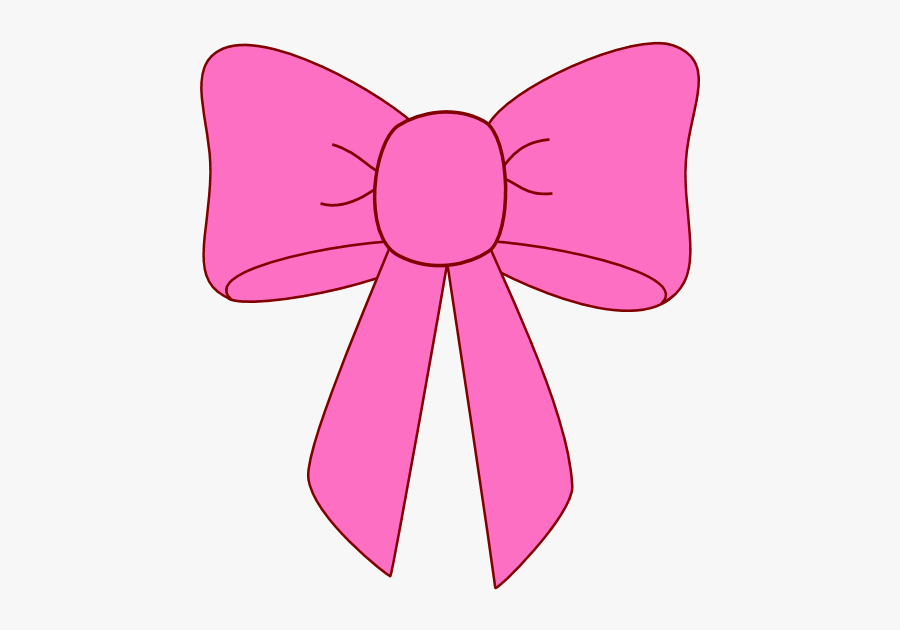 Pink Bow Ribbon Clipart Clipart Kid - Pink Bow Clipart Png, Transparent Clipart