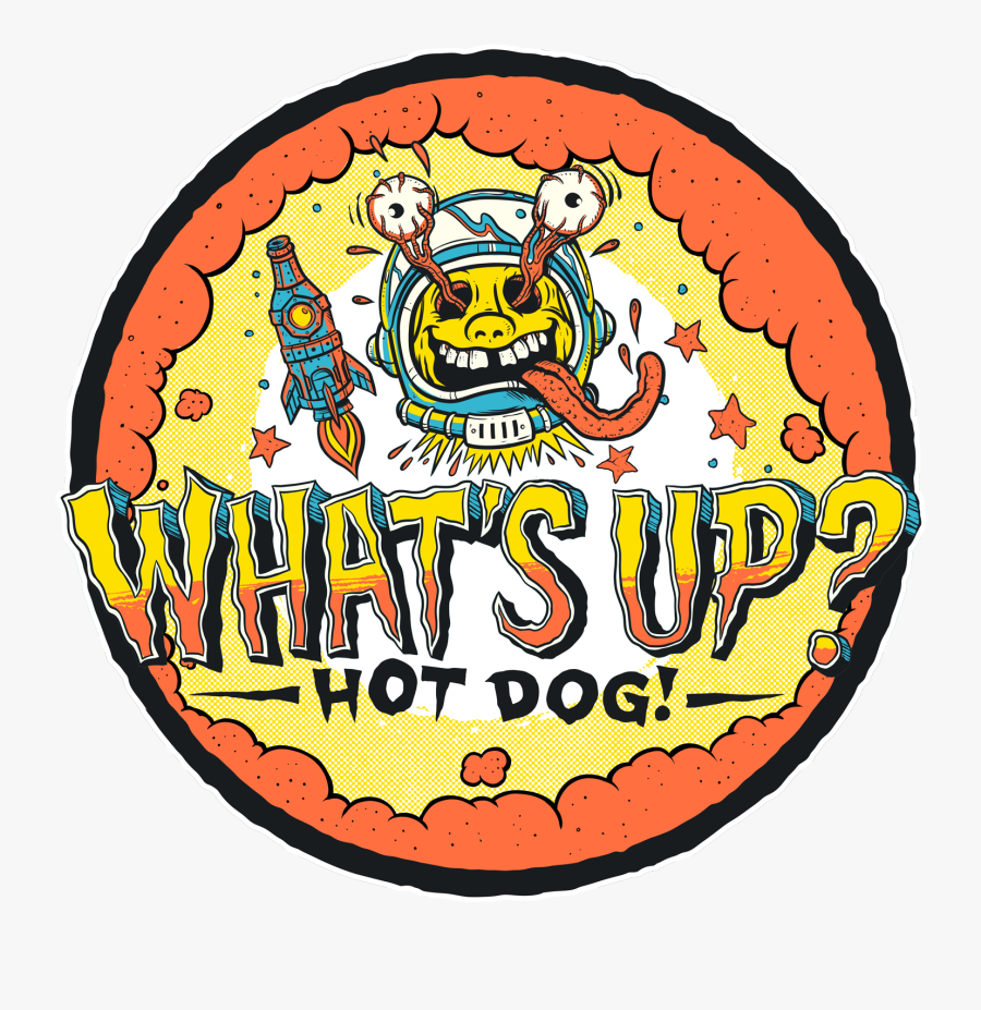 Whats Up Hot Dog, Transparent Clipart