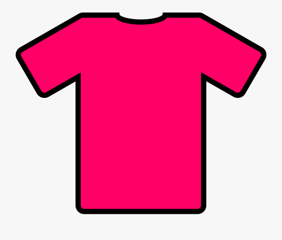 Pink T-shirt - T Shirt Clip Art, Transparent Clipart