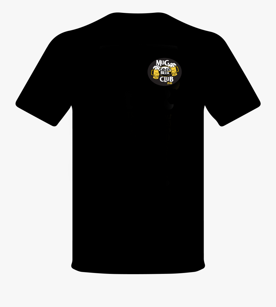 T Shirt Clipart Black Shirt - Black T Shirt Back Png, Transparent Clipart