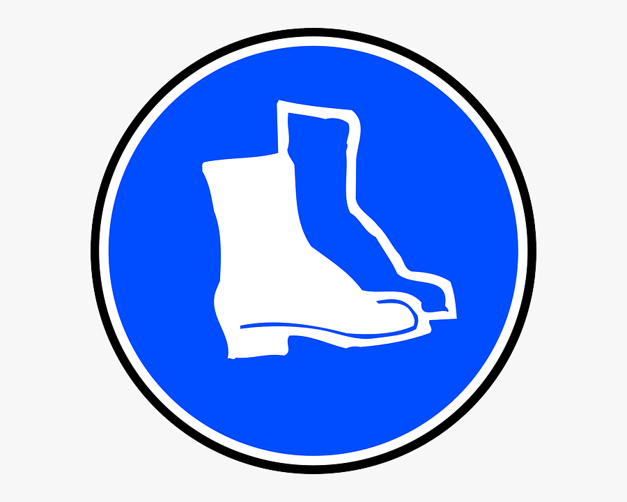 Baby Feet Clip Art - Safety Shoes Logo Png, Transparent Clipart