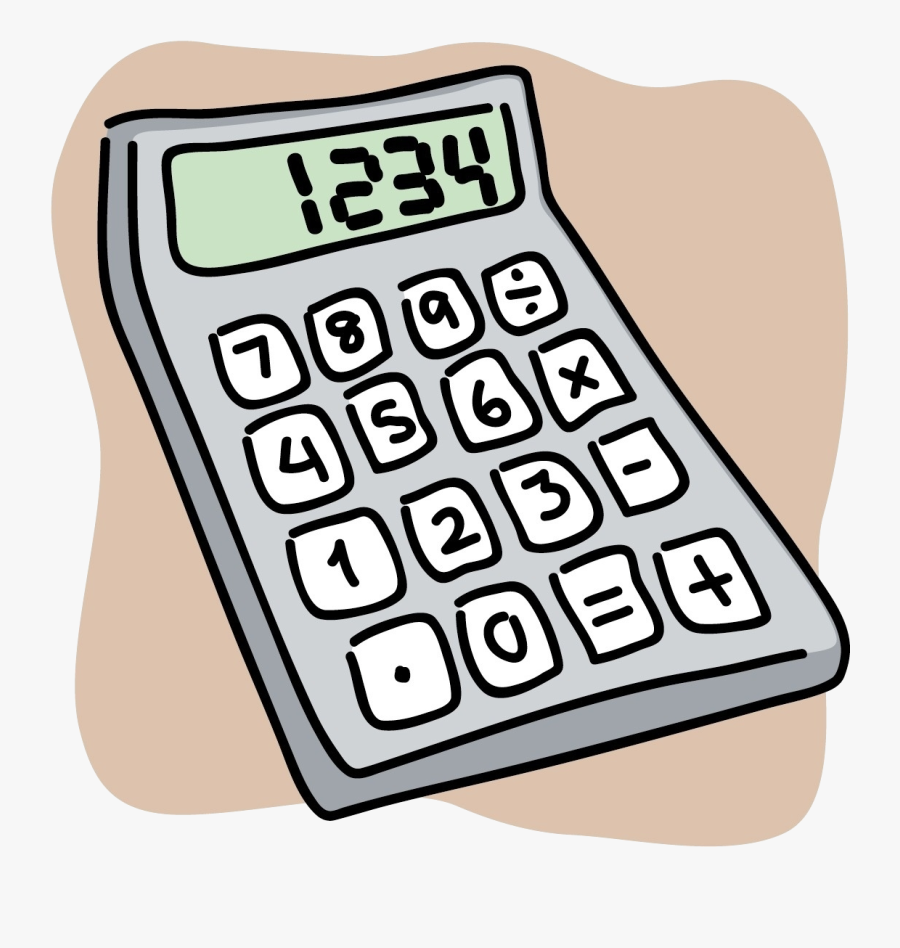 Calculator Clipart Transparent Free For On Png - Calculatod Clipart, Transparent Clipart