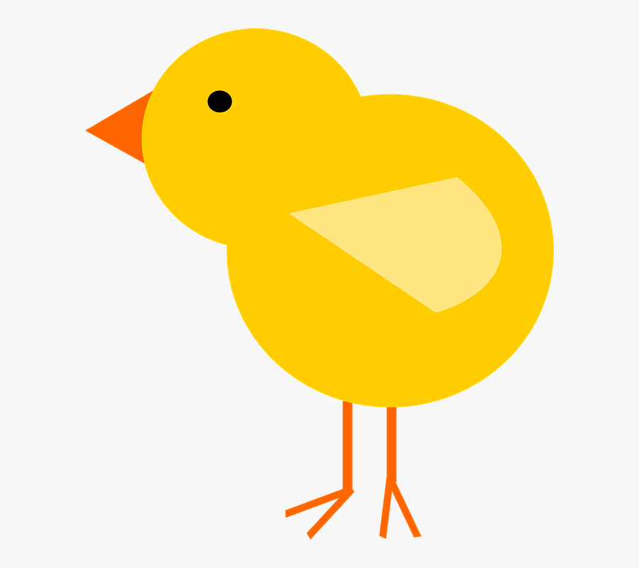 Yellow Chick Clipart, Transparent Clipart