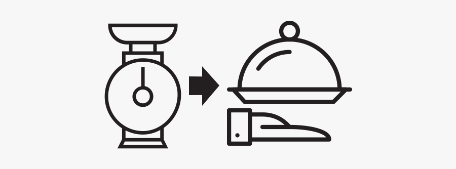 Calculators - Food Line Icon Png, Transparent Clipart