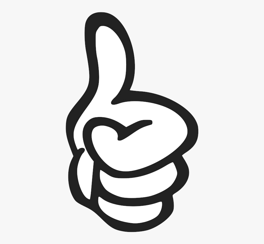 Thumbs Up Free Images Clip Art On Transparent Png - Thumbs Up To Color, Transparent Clipart