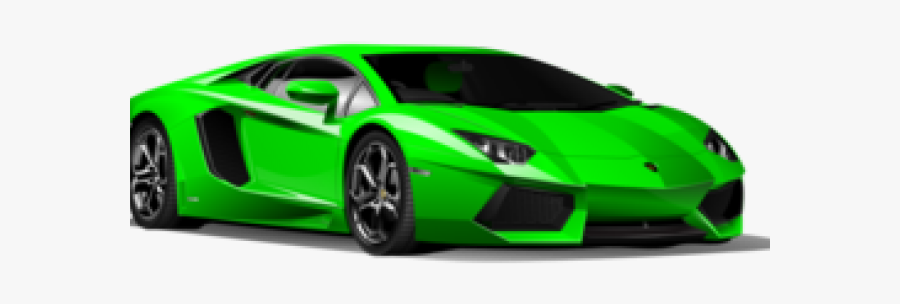 Sport Car Clipart - Green Lamborghini Png, Transparent Clipart