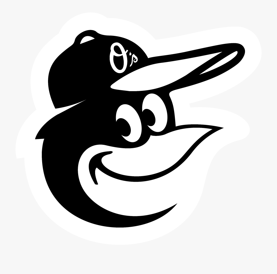 Orioles Logo Png - Baltimore Orioles Black And White, Transparent Clipart