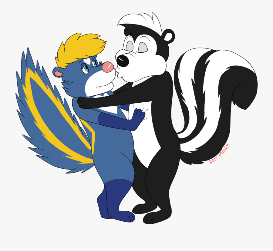 Pew Le Pew Furry, Transparent Clipart