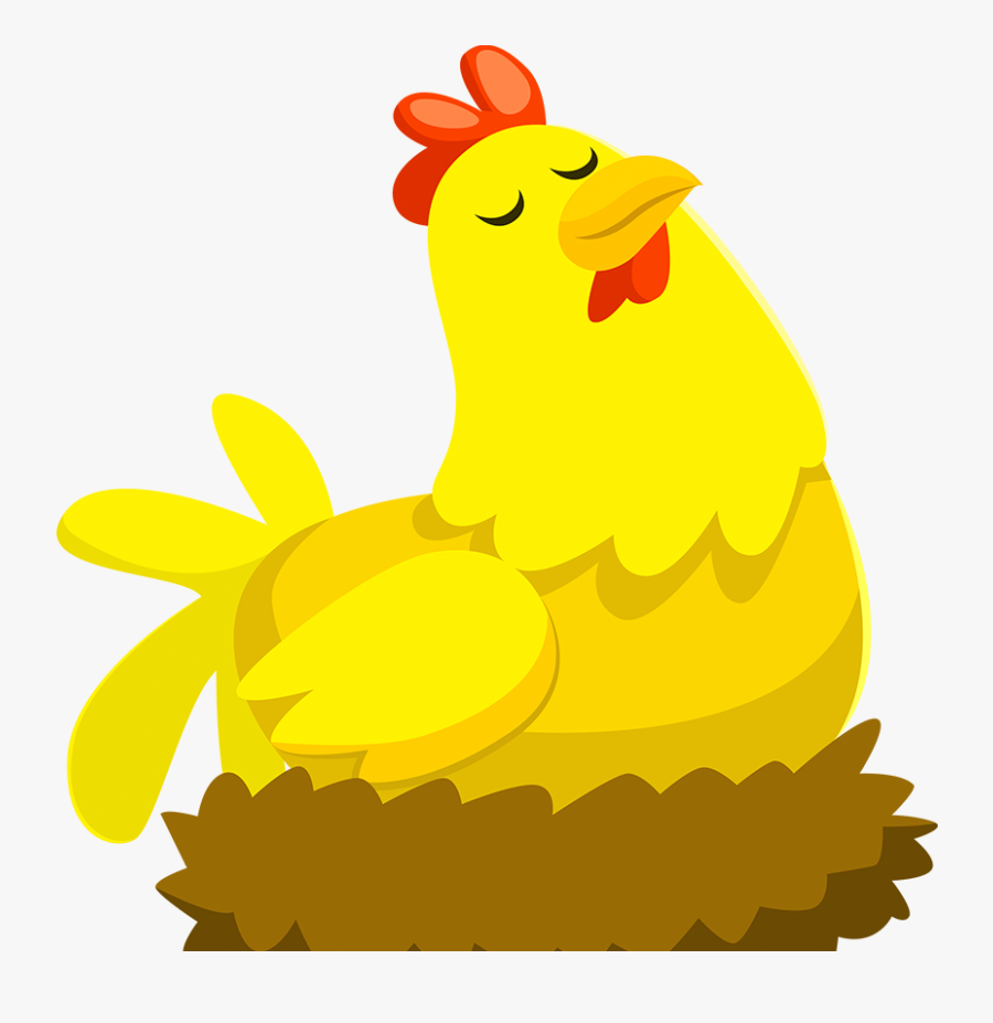 ไก่ สี เหลือง การ์ตูน Clipart , Png Download - ไก่ การ์ตูน น่า รัก, Transparent Clipart