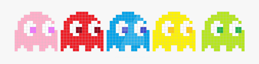 Pac Man Png Images - Transparent Background Pacman Ghost Png, Transparent Clipart