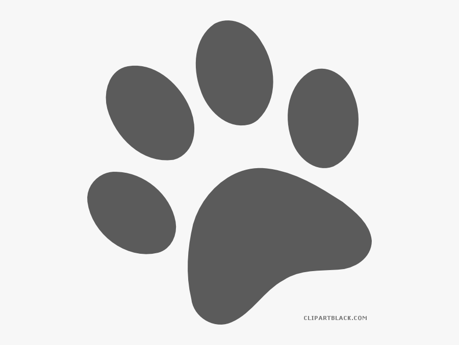 Page Of Clipartblack Com - Blue Paw Print Png, Transparent Clipart