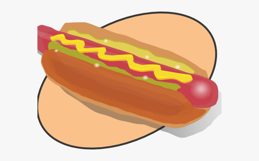 Potato Chips Clipart Hot Dog - Hot Dog Clip Art, Transparent Clipart
