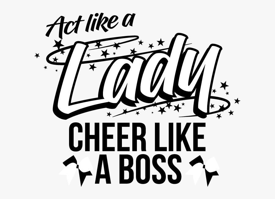Lady Think Like A Boss, Transparent Clipart