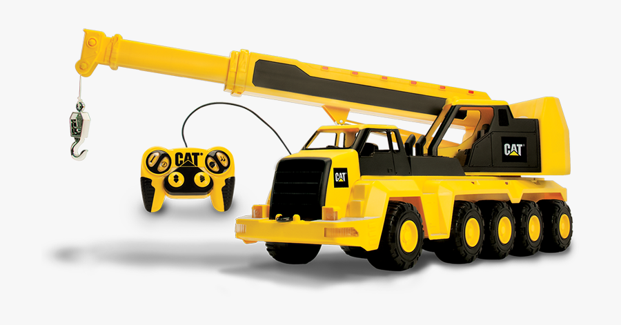 Cat Wired Remote Control 10 Wheel Crane Toy, Transparent Clipart