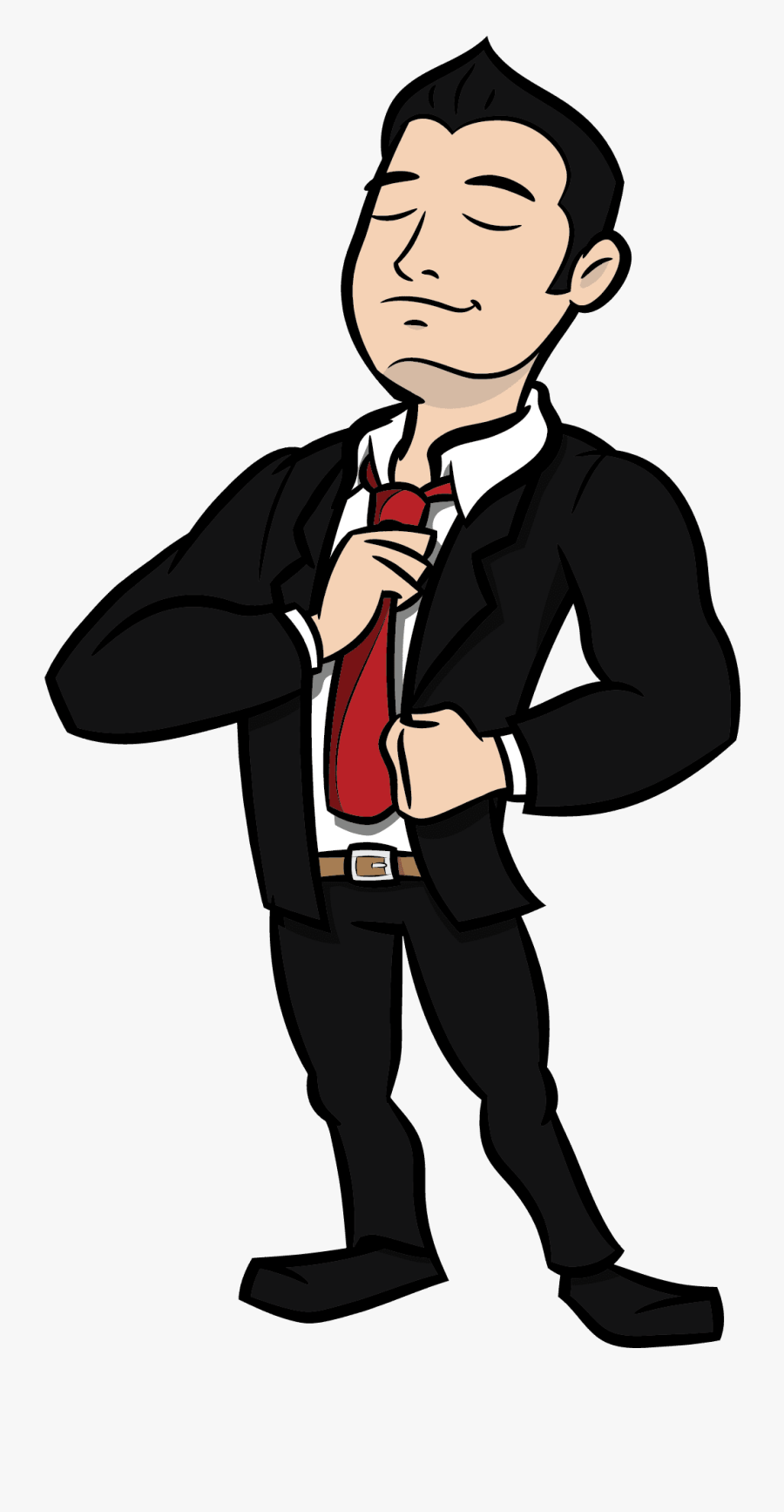 Ask For Approval - Gentleman, Transparent Clipart