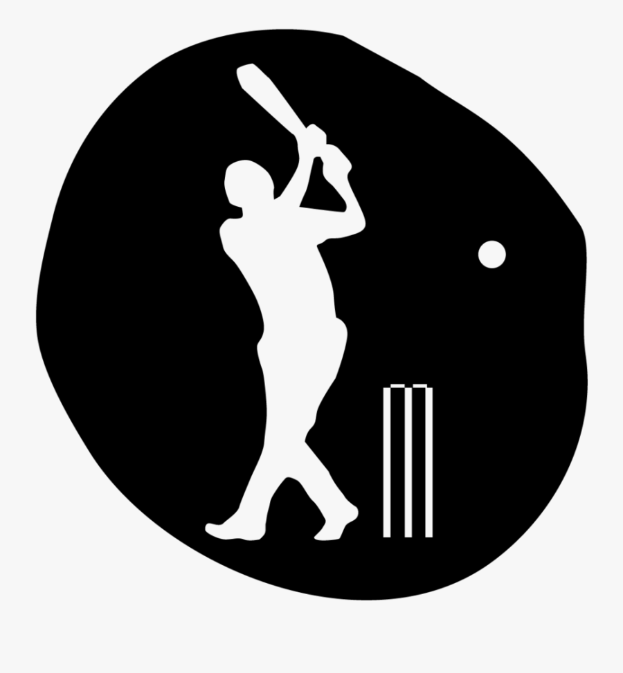 Cricket - Cricket Logo Black And White , Free Transparent Clipart