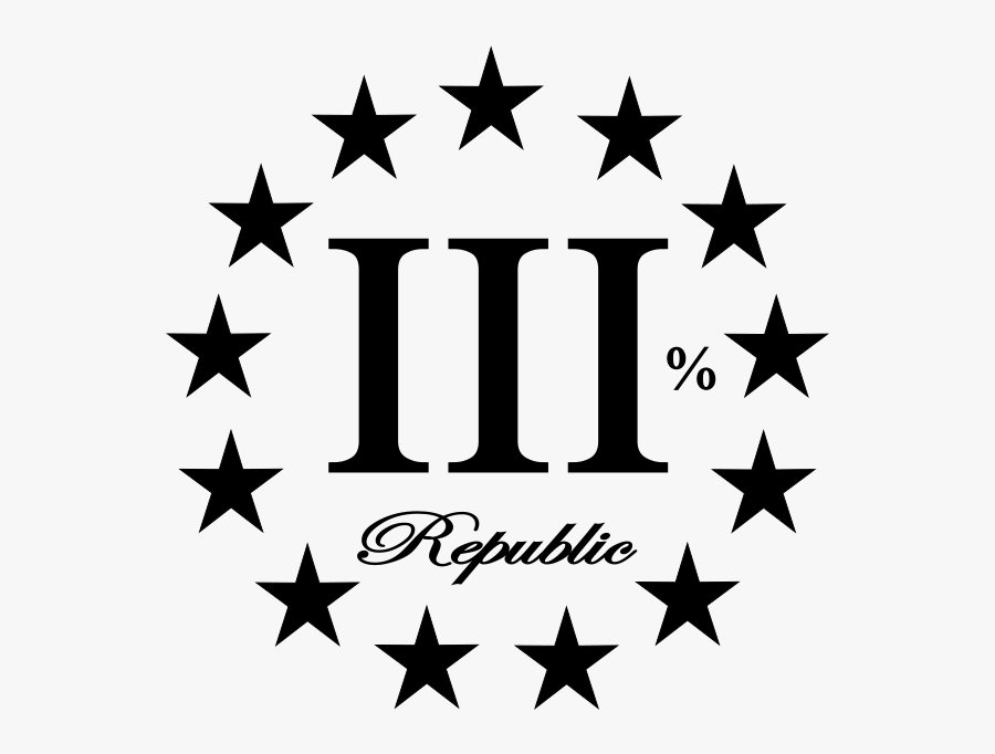 Three Percent Republic A - Three Percent, Transparent Clipart
