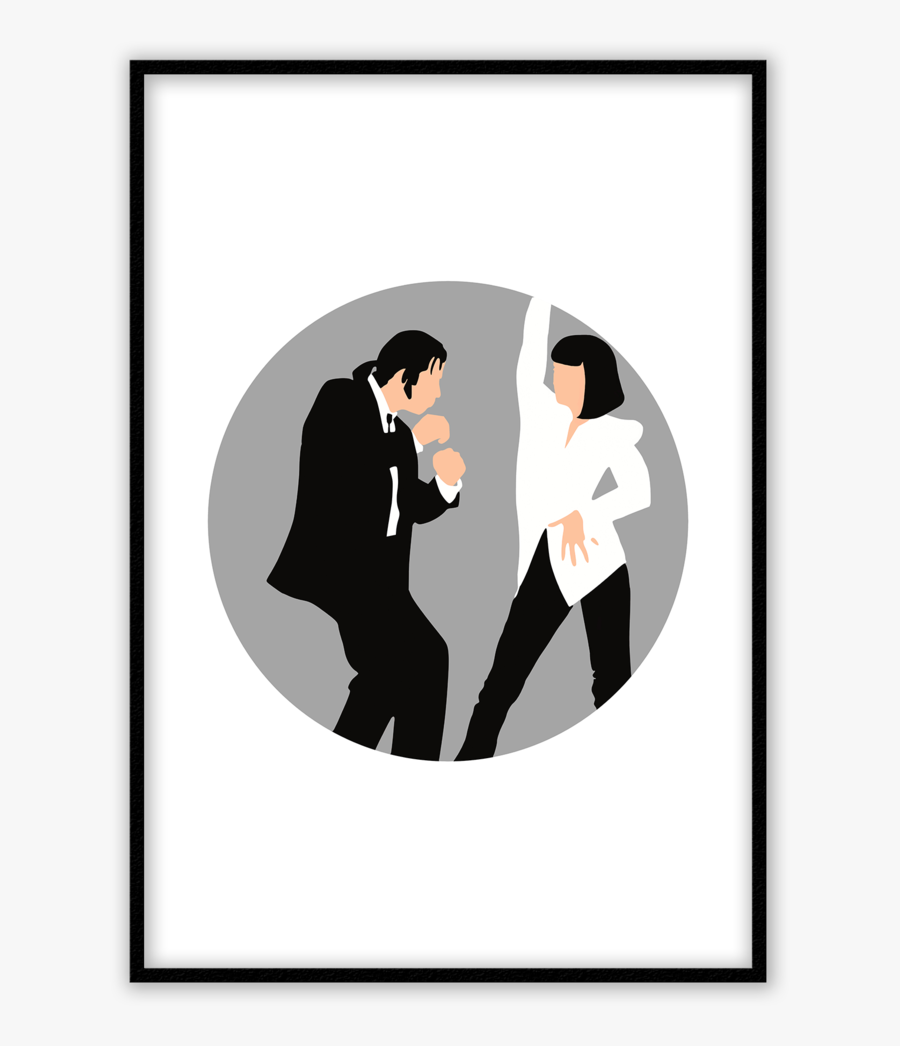 pulp fiction dance poster free transparent clipart clipartkey pulp fiction dance poster free