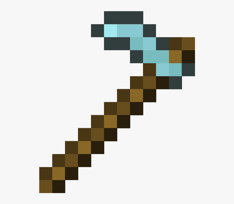 Picture - Hoe Minecraft, Transparent Clipart