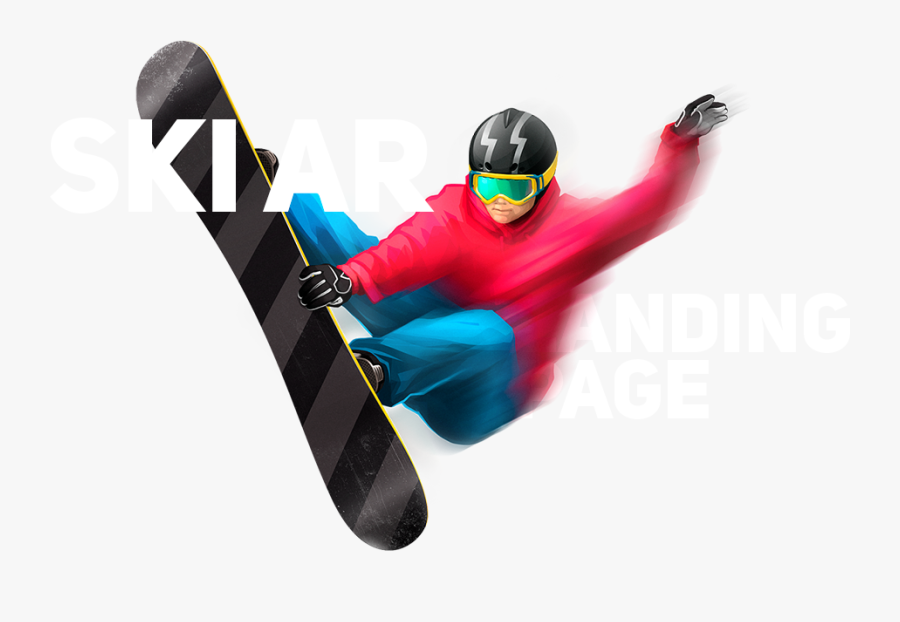 Olympic Winter Games Skiing Snowboarding Sport Clipart - Спортсмены Зимние Виды Спорта, Transparent Clipart