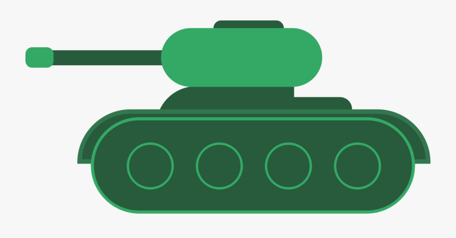 Tank Brand Byte Art Logo - Tank Flat Png, Transparent Clipart