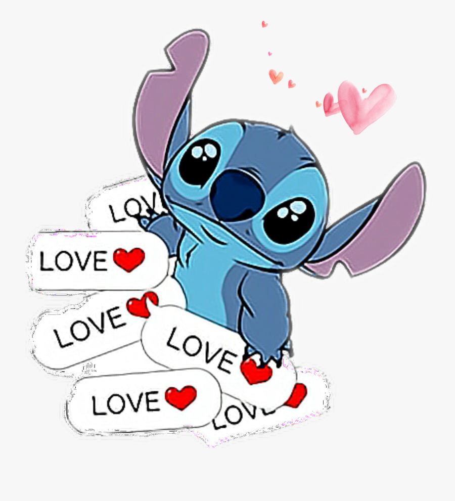 Stitch i love you meme