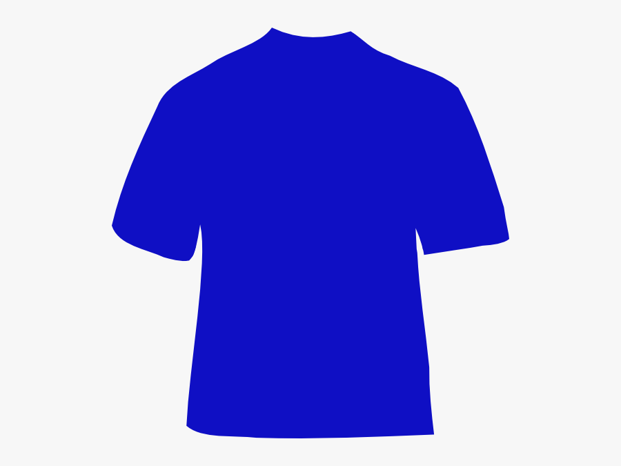 Download Transparent Tshirt Clipart Outline - Royal Blue T Shirt ...