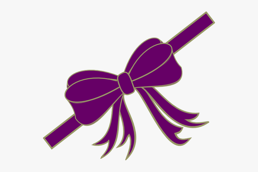 Transparent Purple Ribbon Png - Wedding Ribbons Png, Transparent Clipart