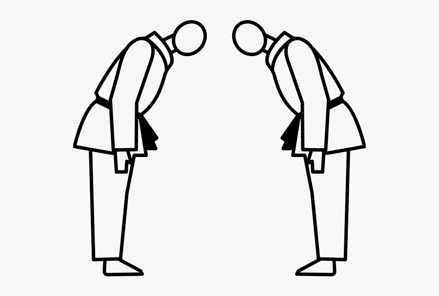 Judo Drawing, Transparent Clipart