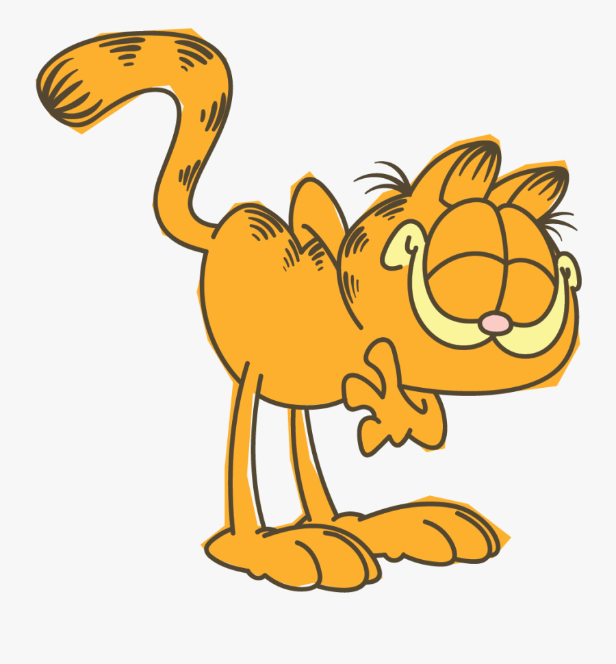 Garfield Line Messaging Sticker , Free Transparent Clipart - ClipartKey