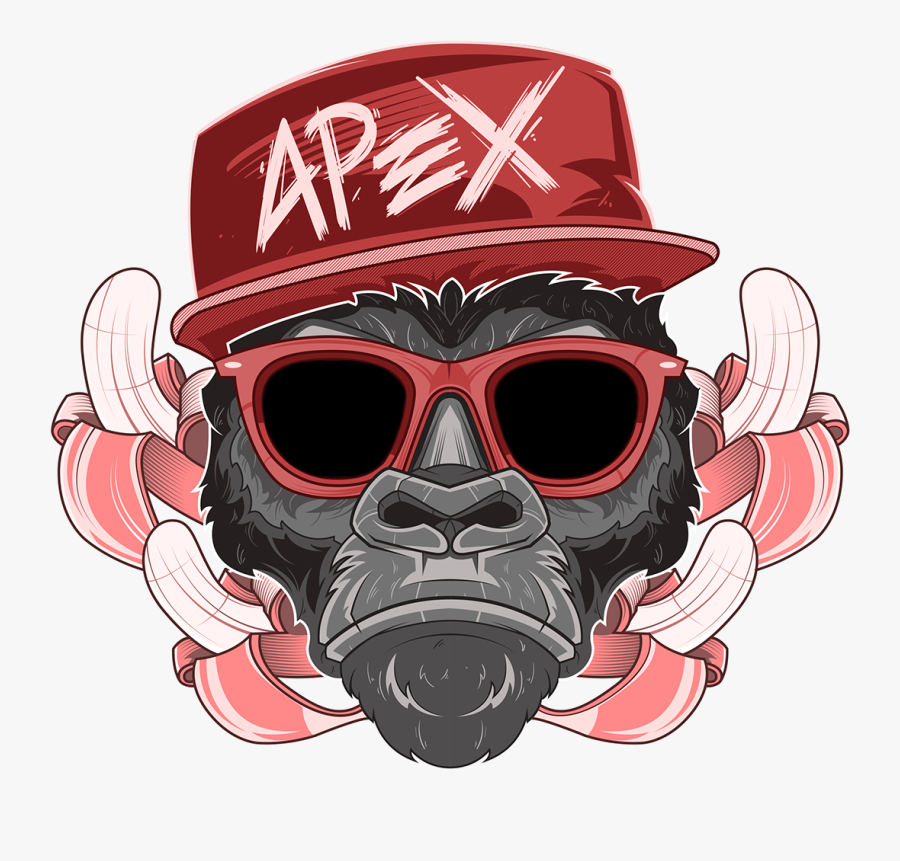 Gorilla Laurent Beuten Art - Monkey With Gas Mask, Transparent Clipart