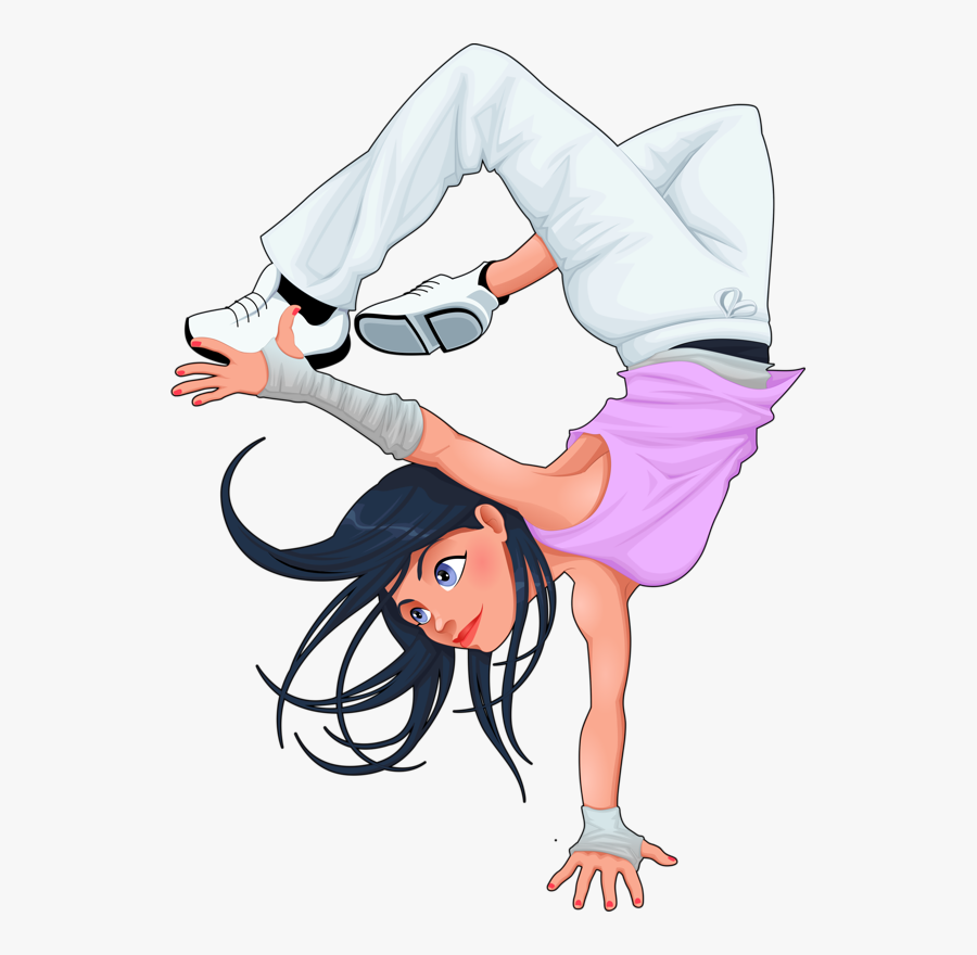 Cartoon Hip Hop Dancer Clipart , Png Download - Hip Hop Dancer Clipart, Transparent Clipart