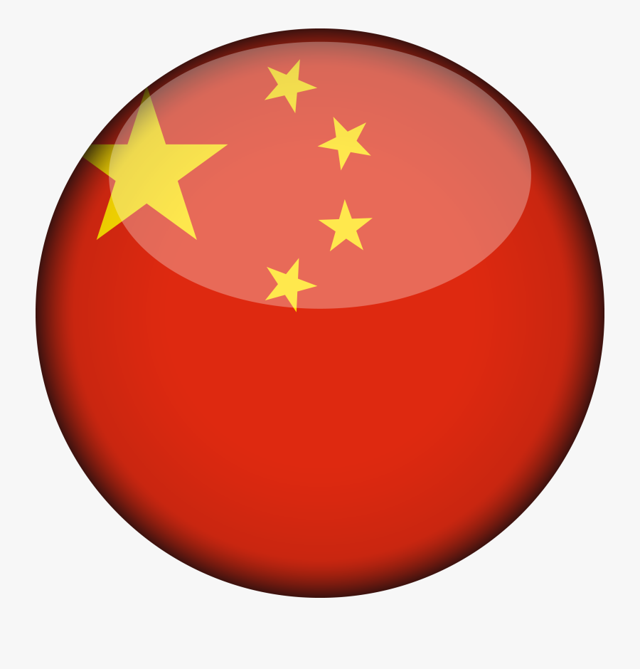 Download Chinese Flag Png - Round China Flag Vector , Free ...