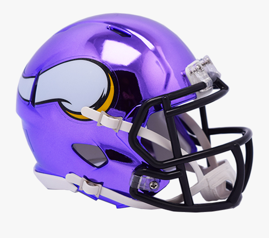 Minnesota Vikings Helmet Png - Minnesota Vikings Chrome Helmet, Transparent Clipart