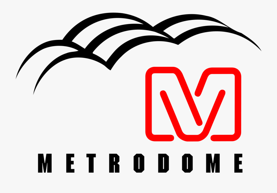 Hubert H Humphrey Metrodome Logo, Transparent Clipart