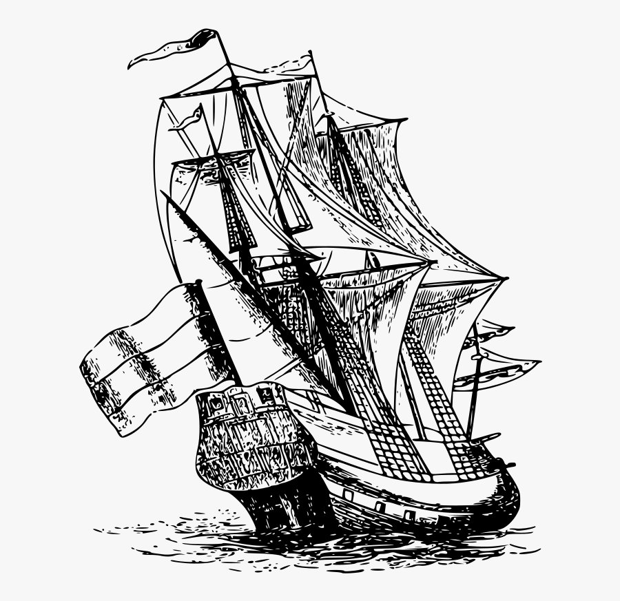 Dutch Clipart Free For Download - 18th Century Ship Transparent, Transparent Clipart