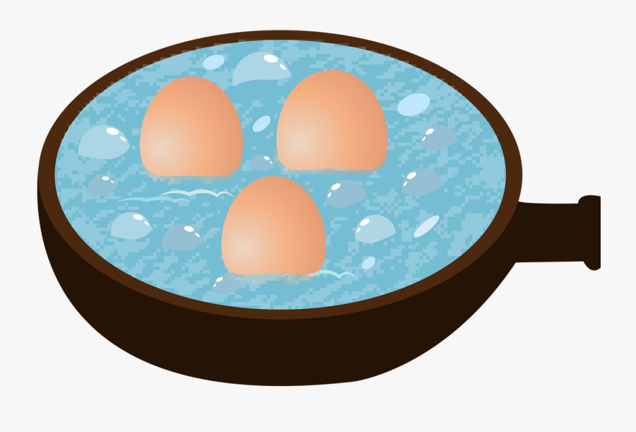 Egg Boiling In Water Clipart, Transparent Clipart