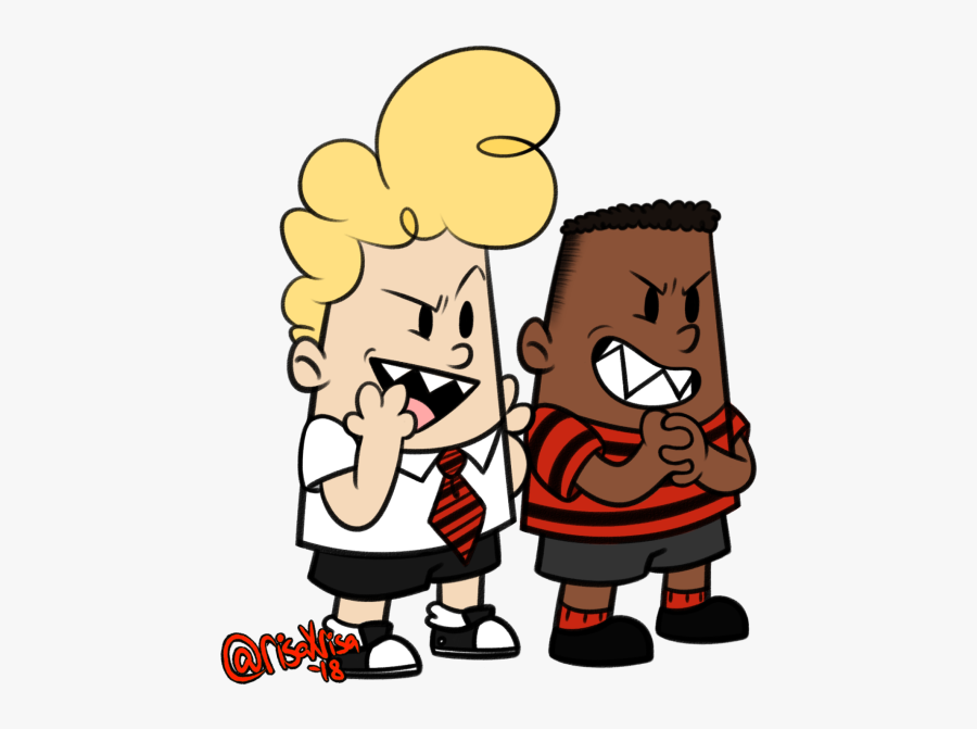 Captain Underpants Evil George And Harold, Transparent Clipart