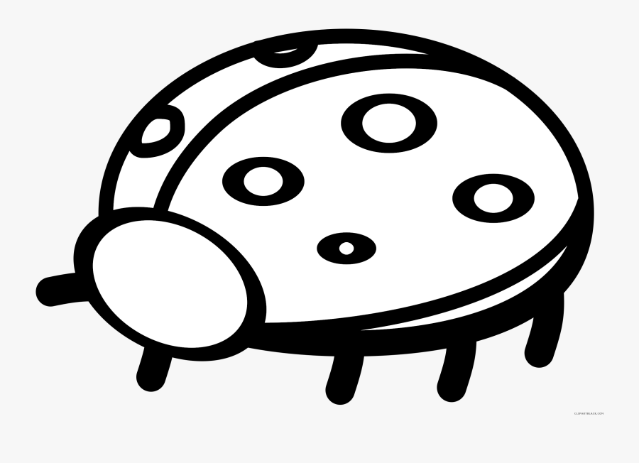 Clipartblack Com Animal Free - Outline Ladybird, Transparent Clipart