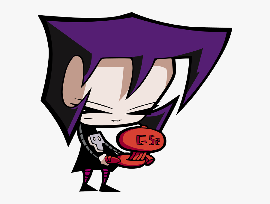 Gaz - Gaz Invader Zim Video Game, Transparent Clipart