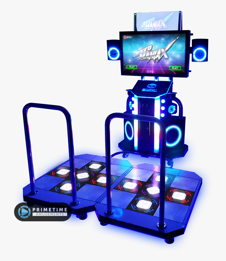 Step Maniax Video Arcade Dancing Game By Step Revolution - Games, Transparent Clipart