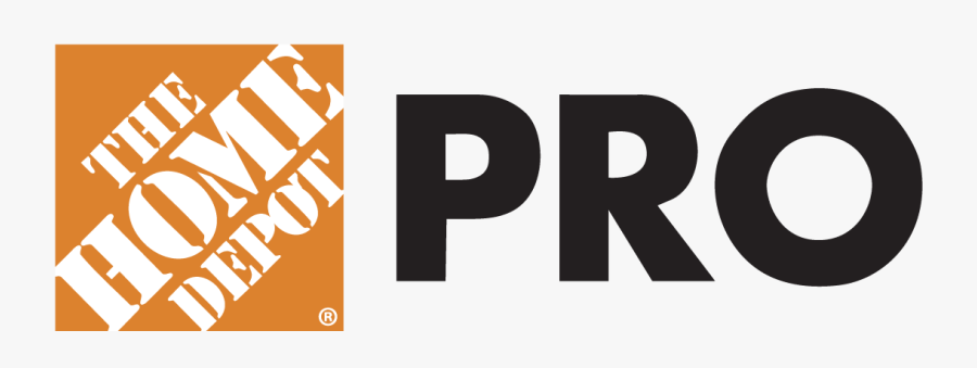 Download Transparent Home Depot Logo Png - Home Depot Pro Vector ...