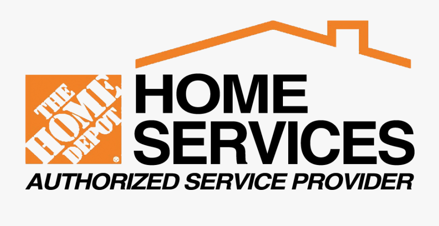 Home Depot Installation Services - Home Depot Authorized Installer, Transparent Clipart